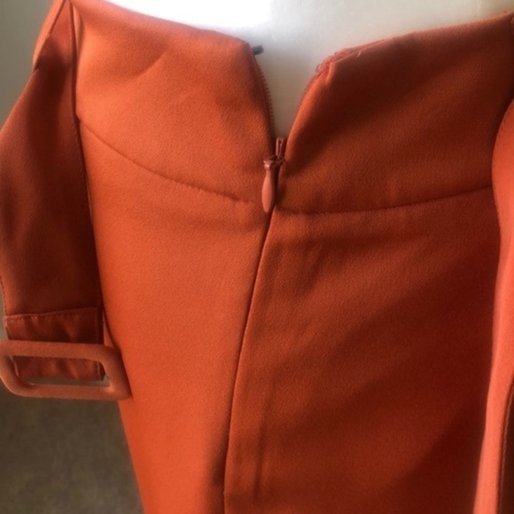 EXPRESS Med-Long Rusty Slit Skirt - Picture 6 of 9